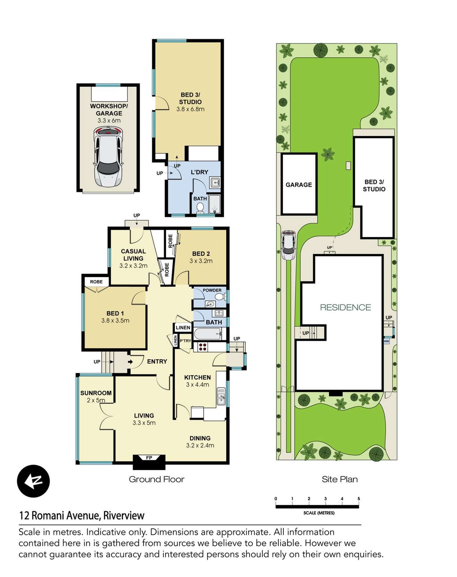 Floorplan of Homely house listing, 12 Romani Avenue, Riverview NSW 2066