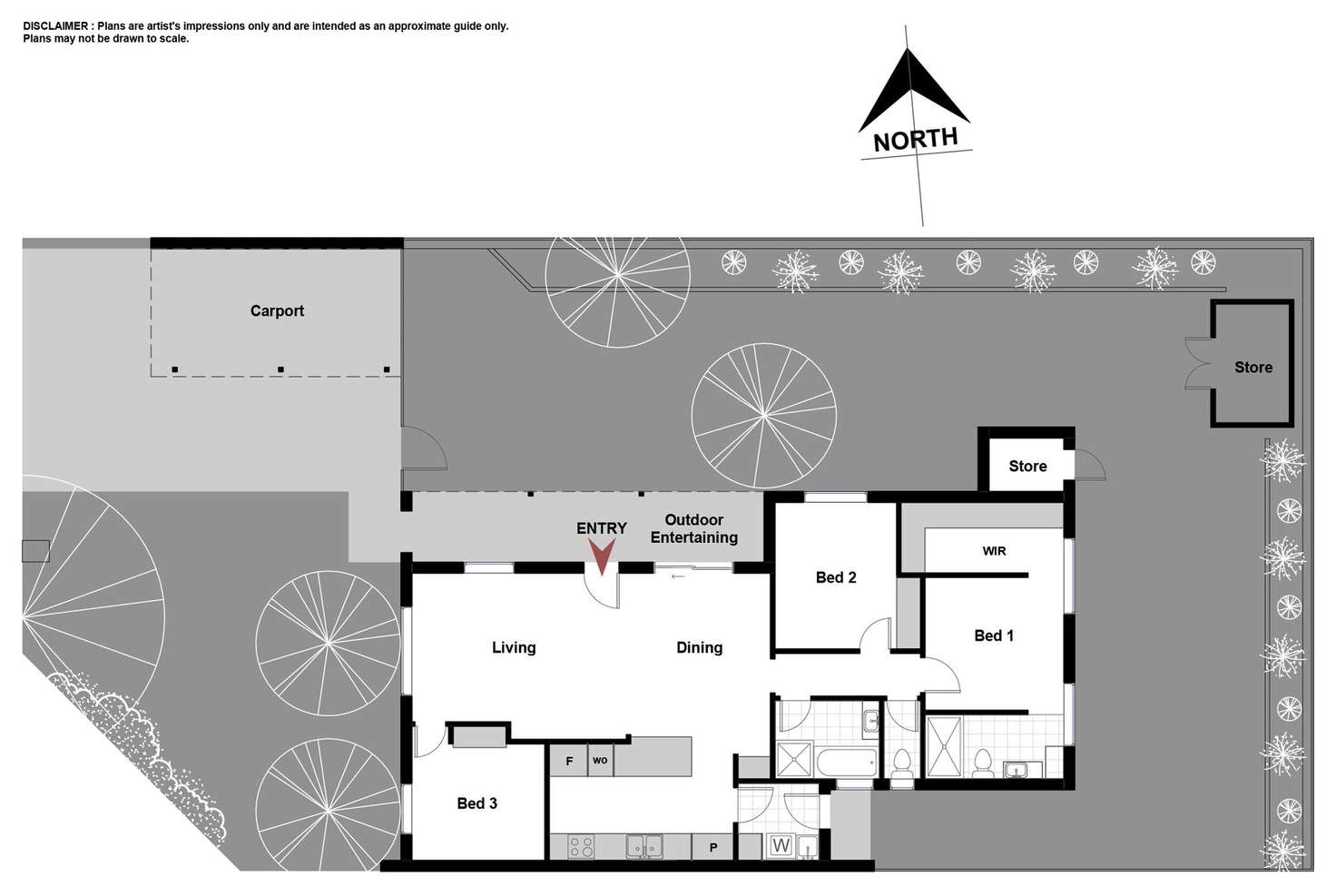Floorplan of Homely house listing, 9 Macvitie Place, Macquarie ACT 2614