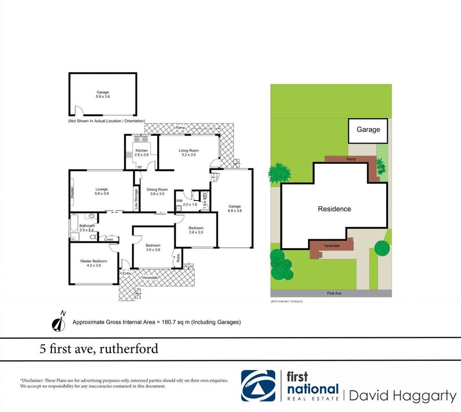 Floorplan of Homely house listing, 5 First Avenue, Rutherford NSW 2320