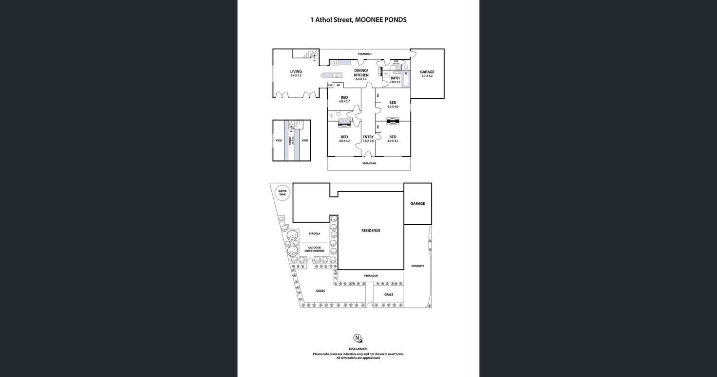 Floorplan of Homely house listing, 1 Athol Street, Moonee Ponds VIC 3039