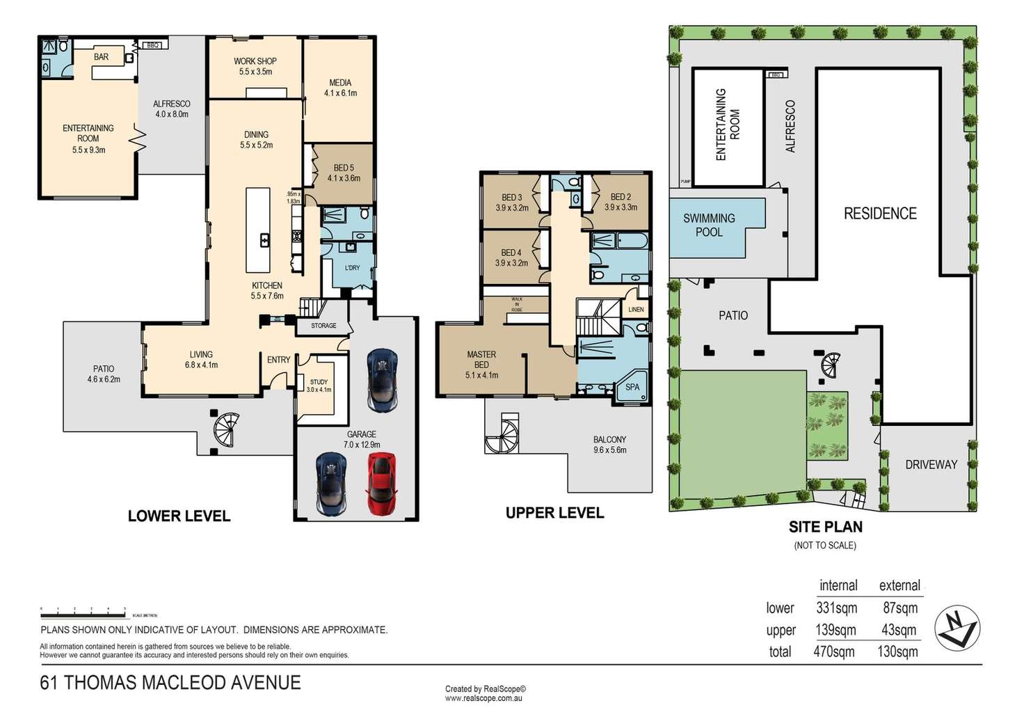 Floorplan of Homely house listing, 61 Thomas Macleod Avenue, Sinnamon Park QLD 4073