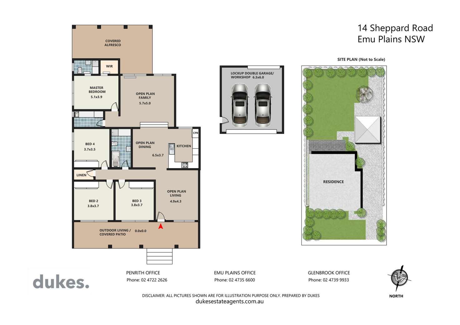 Floorplan of Homely house listing, 14 Sheppard Road, Emu Plains NSW 2750