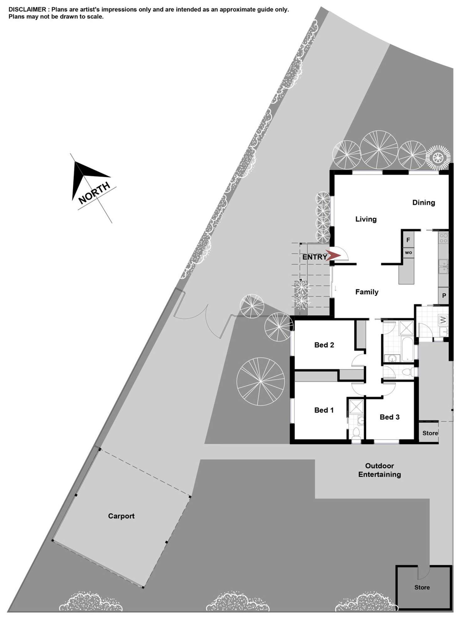 Floorplan of Homely house listing, 25 Collicott Circuit, Macquarie ACT 2614