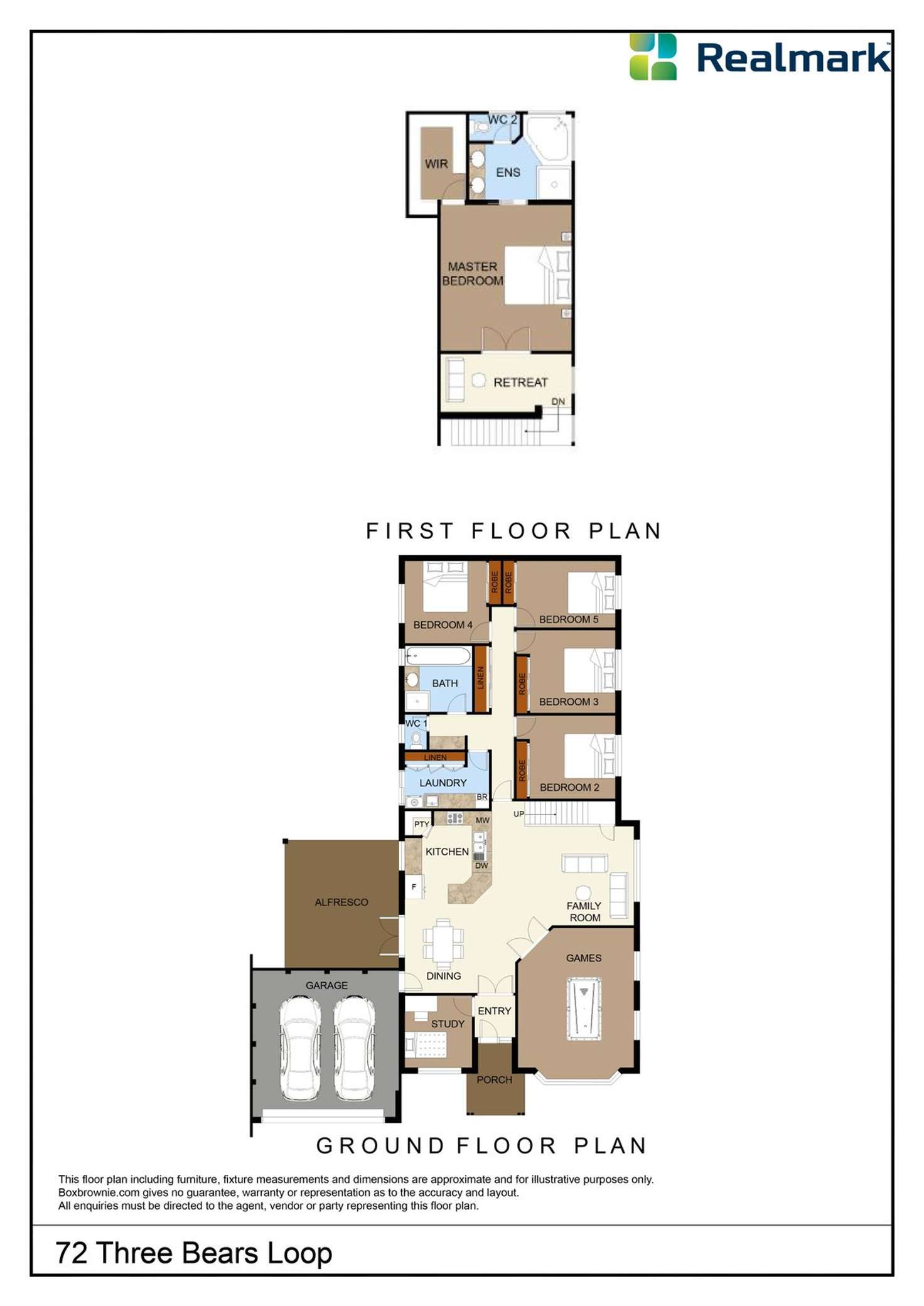 Floorplan of Homely house listing, 72 Three Bears Loop, Secret Harbour WA 6173