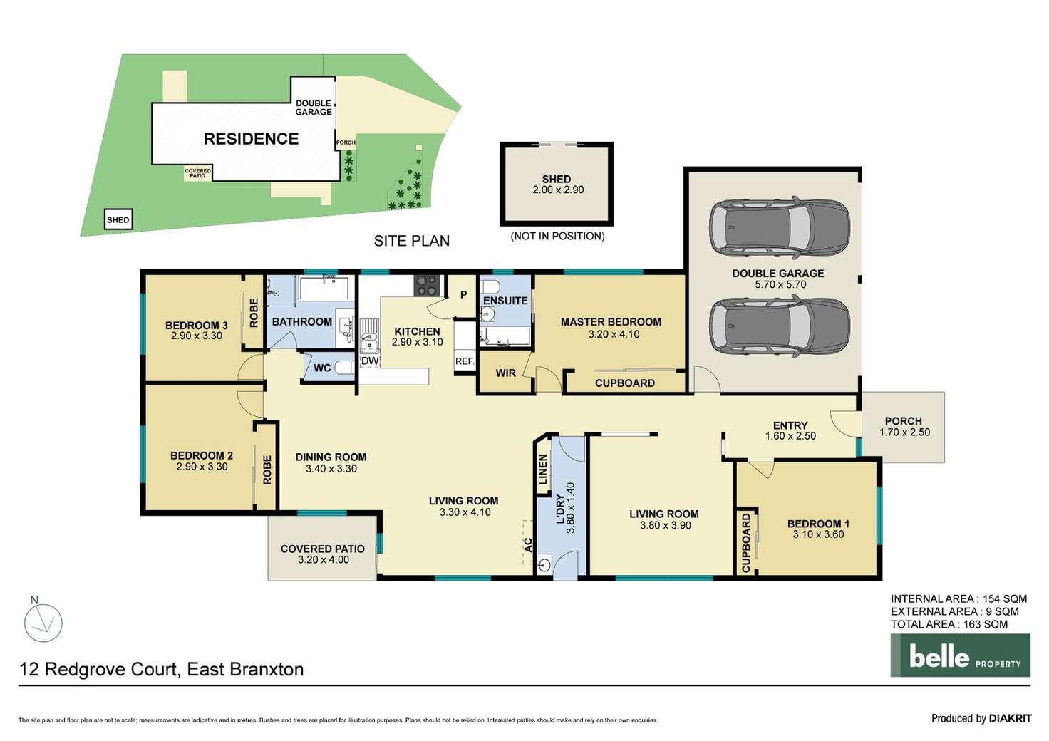Floorplan of Homely house listing, 12 Redgrove Court, East Branxton NSW 2335