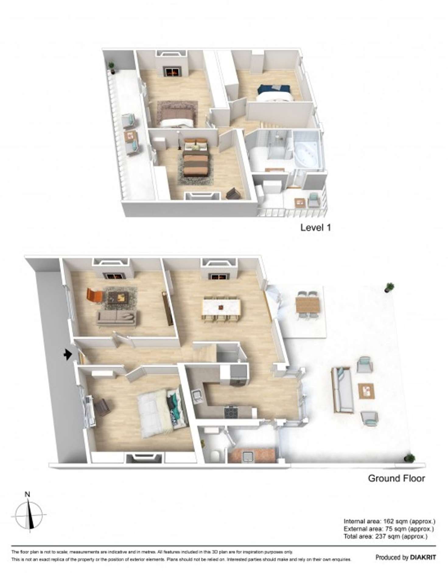 Floorplan of Homely house listing, 84 Pin Oak Crescent, Flemington VIC 3031
