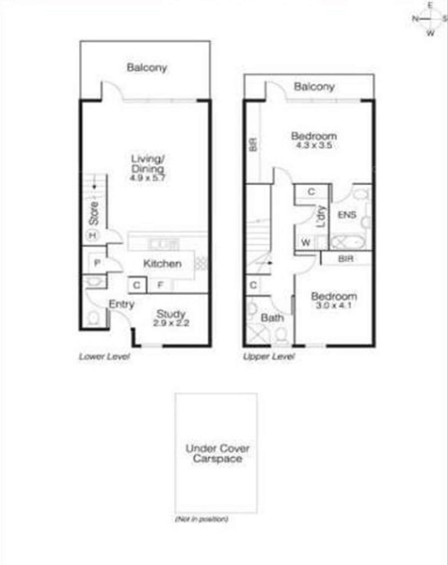 Floorplan of Homely apartment listing, 2/66 Montague Street, South Melbourne VIC 3205