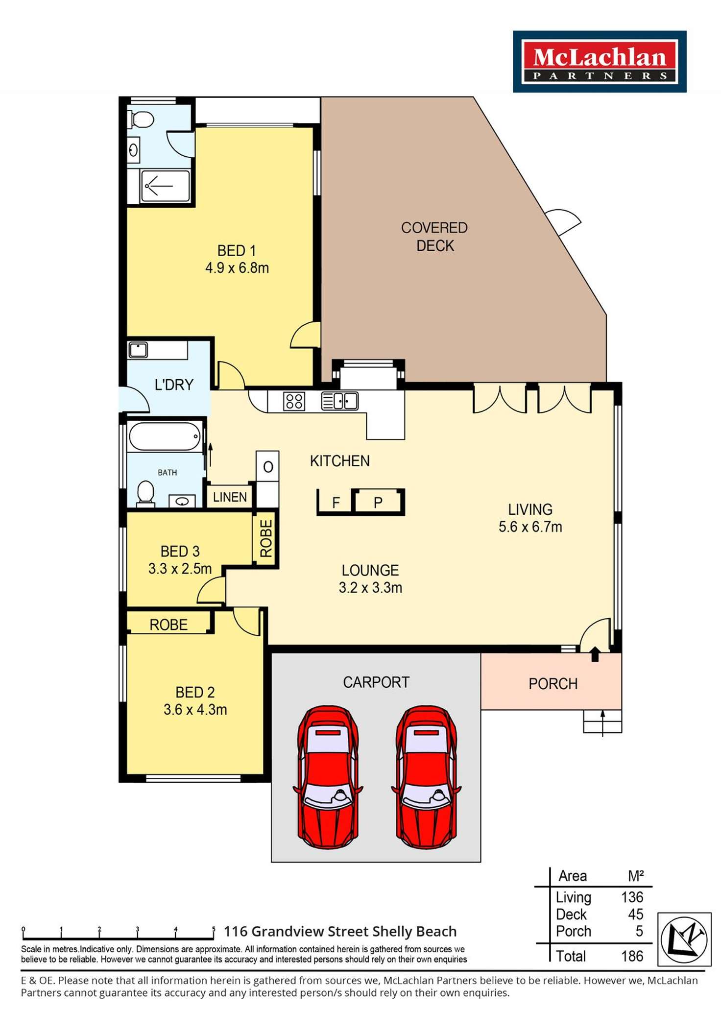 Floorplan of Homely house listing, 116 Grandview Street, Shelly Beach NSW 2261