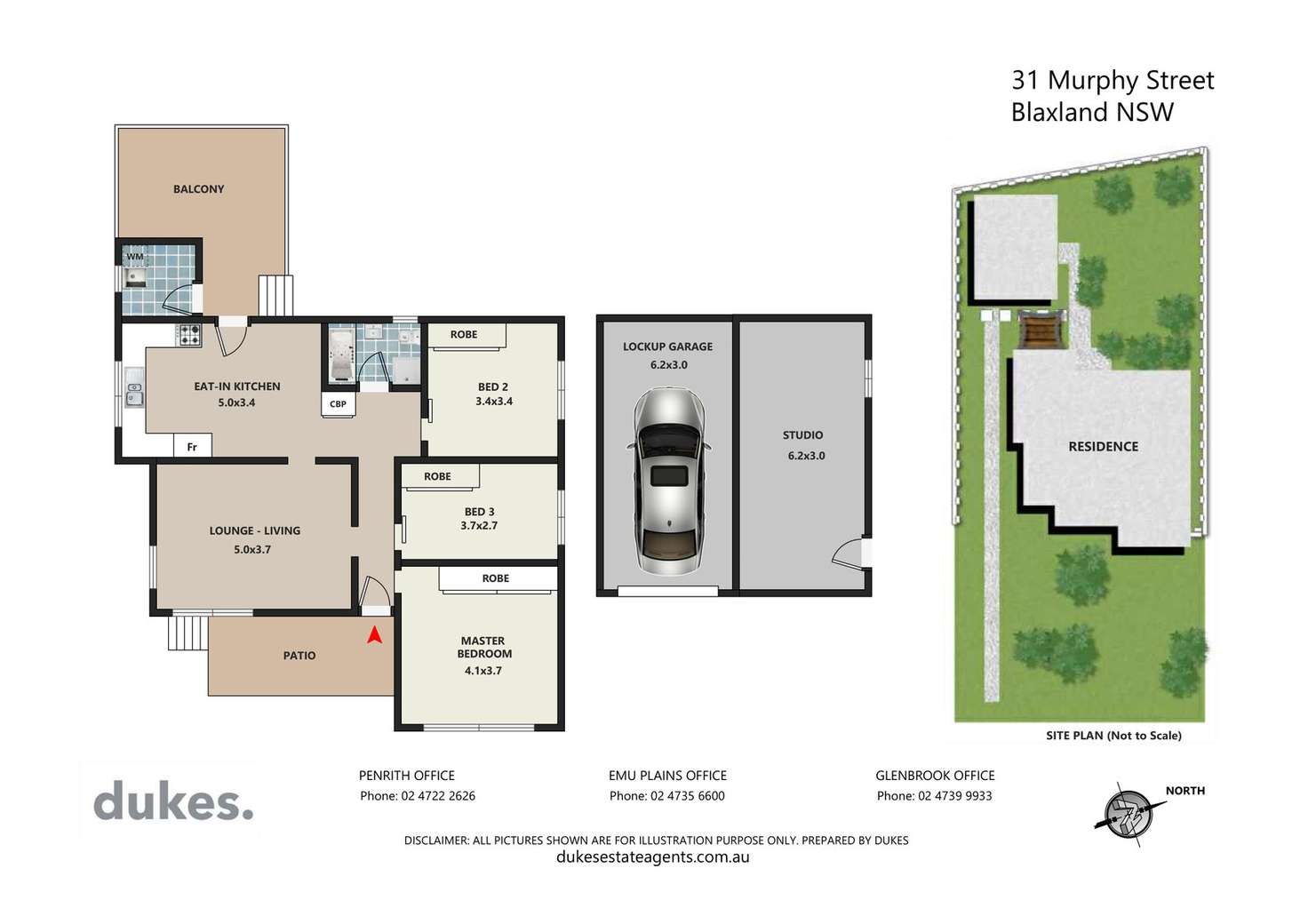 Floorplan of Homely house listing, 31 Murphy Street, Blaxland NSW 2774