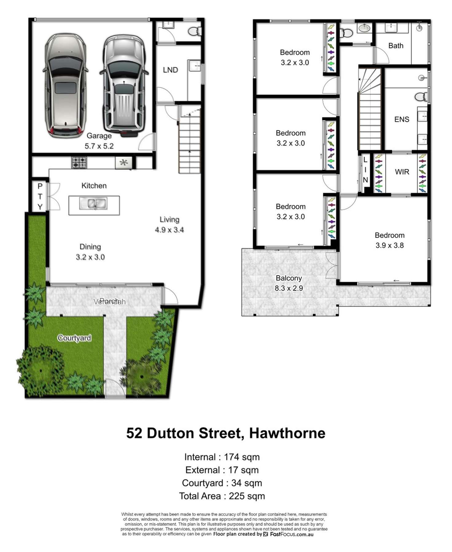 Floorplan of Homely house listing, 52 Dutton Street, Hawthorne QLD 4171