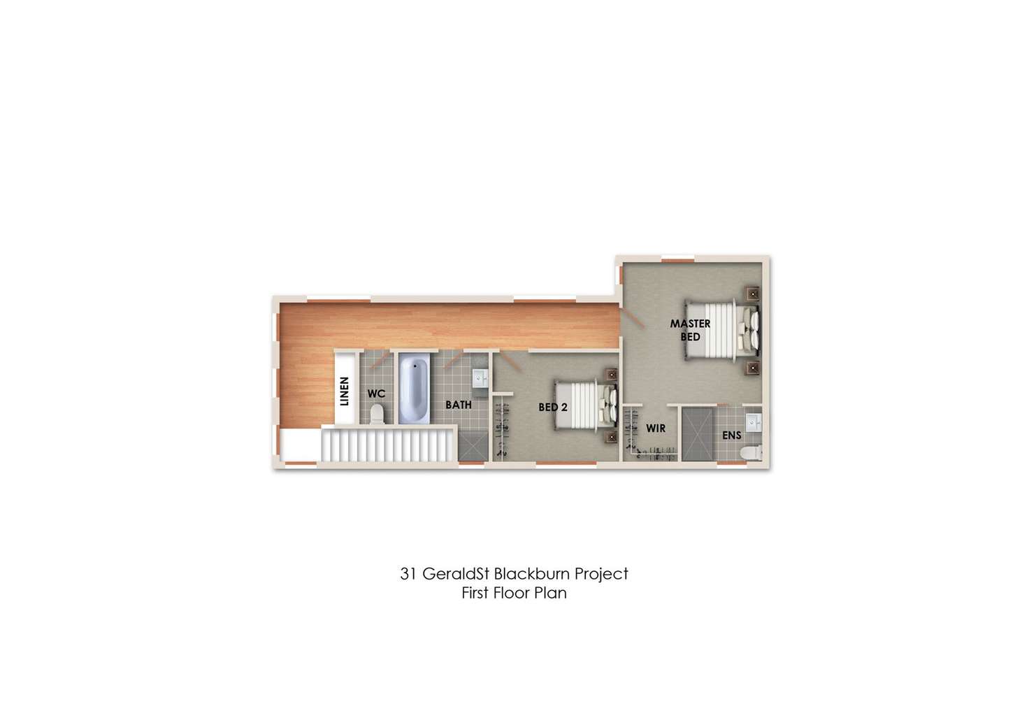 Floorplan of Homely house listing, 31 Gerald Street, Blackburn VIC 3130