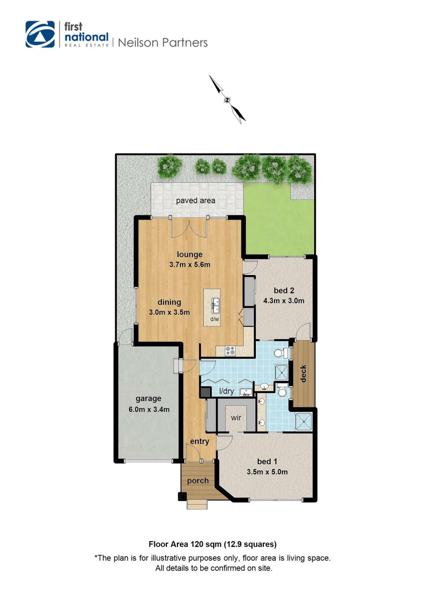 Floorplan of Homely unit listing, 3/187 High Street, Berwick VIC 3806