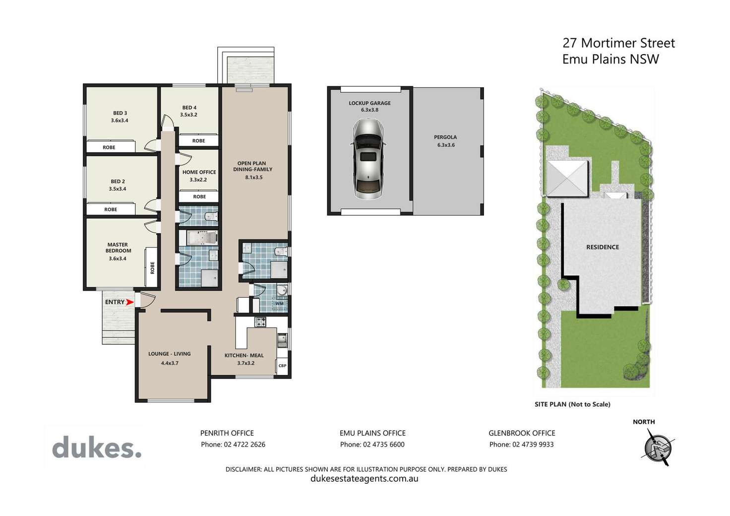 Floorplan of Homely house listing, 27 Mortimer Street, Emu Plains NSW 2750