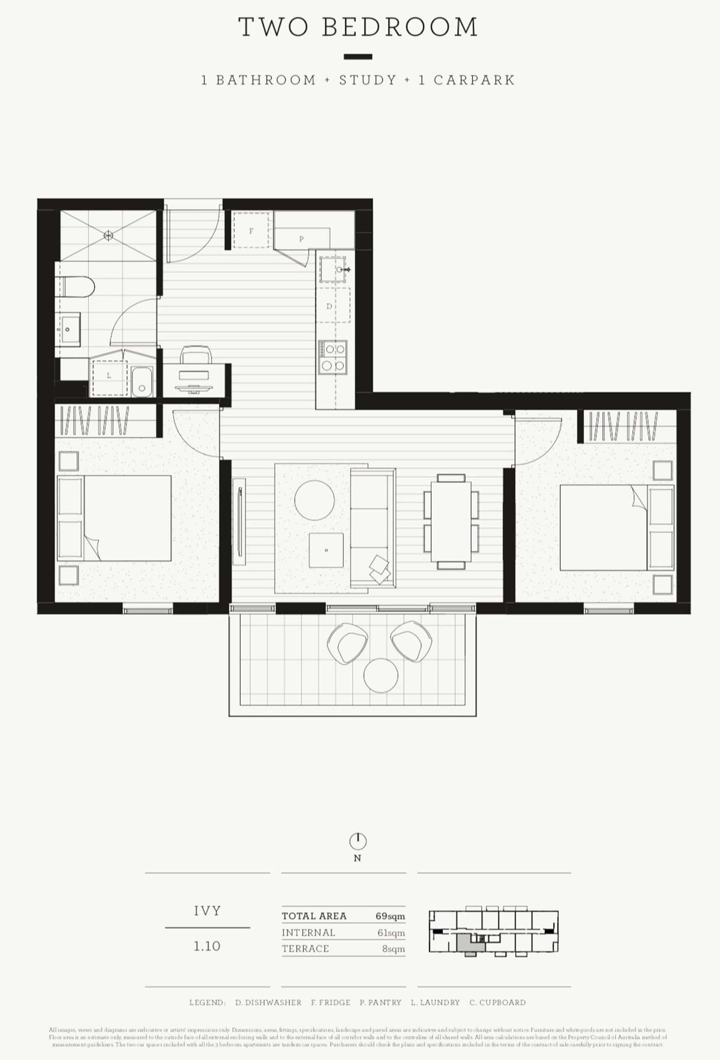 Floorplan of Homely apartment listing, 127/188 Whitehorse Road, Balwyn VIC 3103