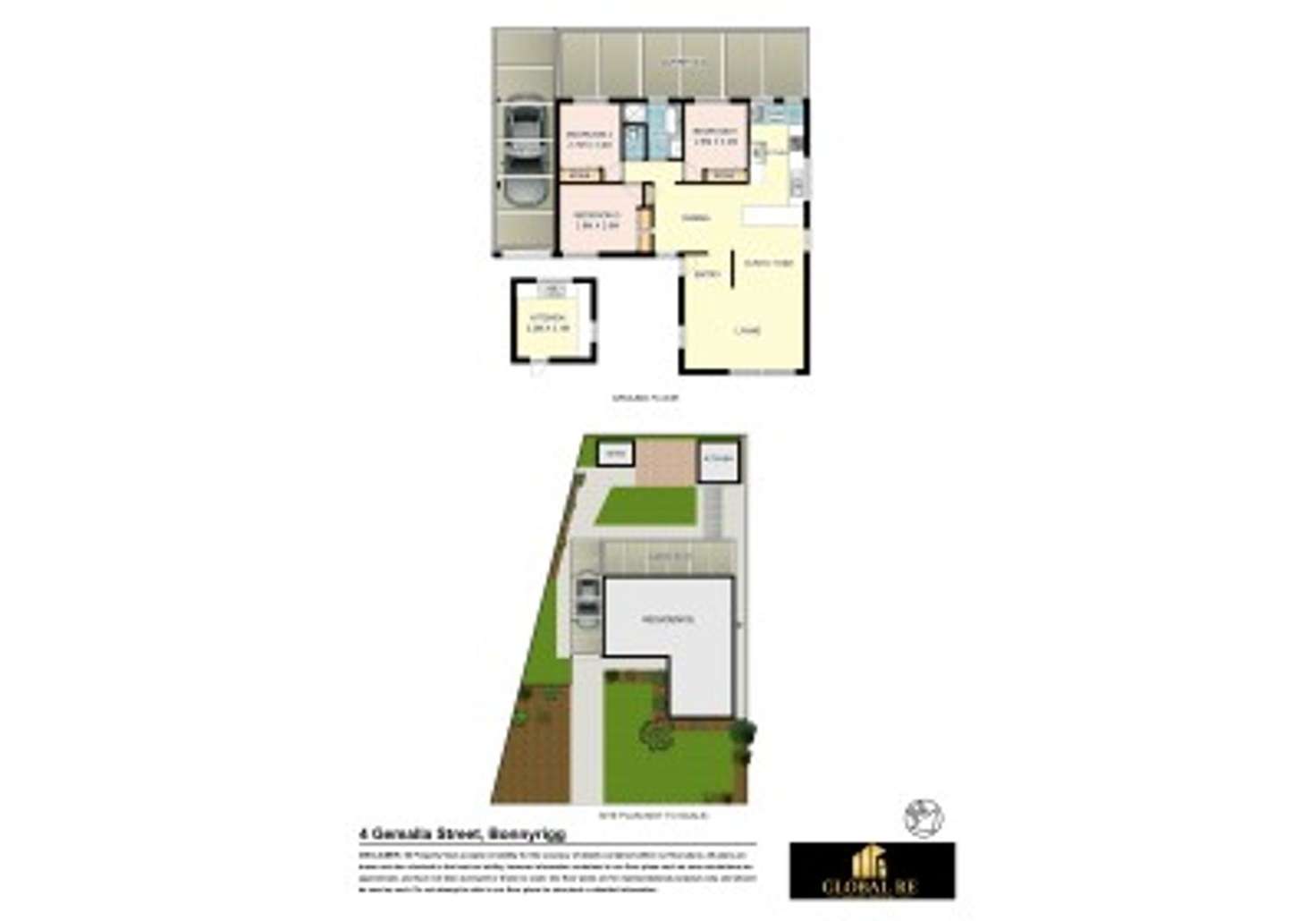 Floorplan of Homely house listing, 4 Gemalla Street, Bonnyrigg NSW 2177