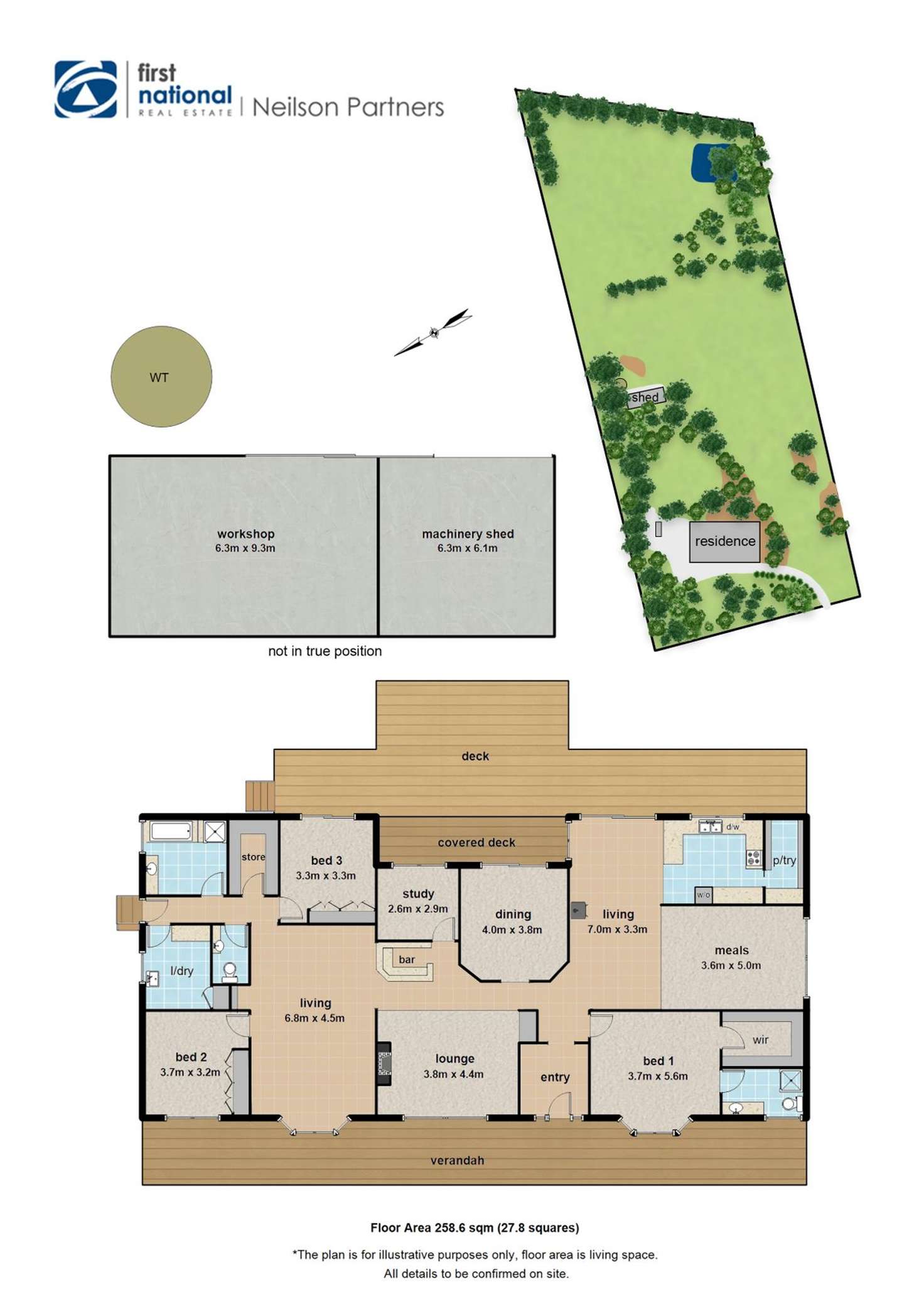 Floorplan of Homely house listing, 204 Huxtable Road, Pakenham Upper VIC 3810