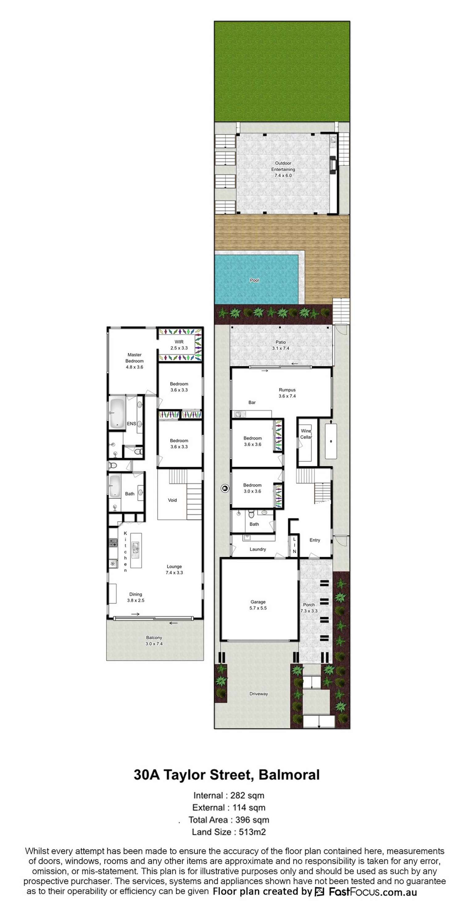 Floorplan of Homely house listing, 30A Taylor Street, Balmoral QLD 4171