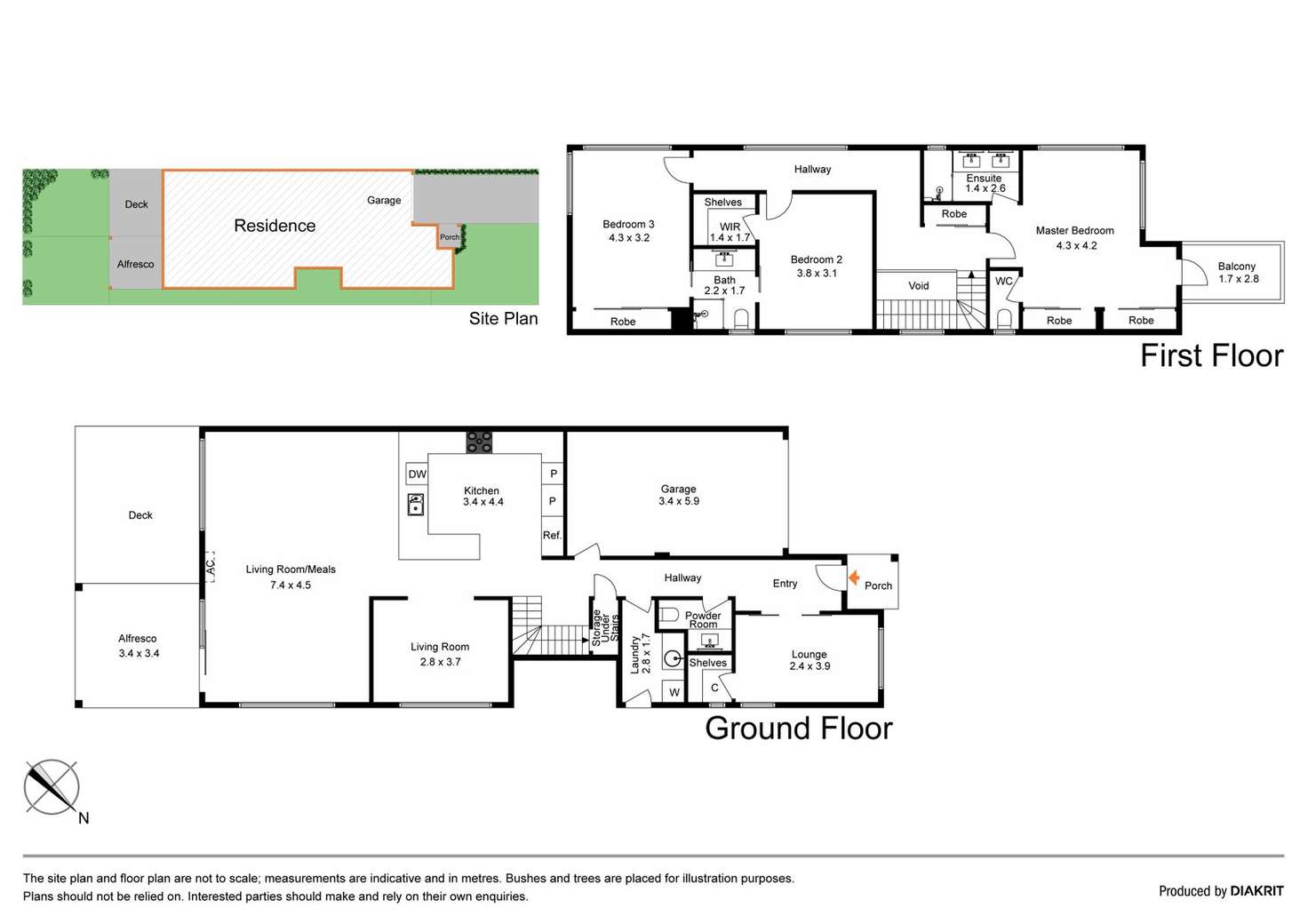 Floorplan of Homely house listing, 15 Landscape Place, Sunbury VIC 3429
