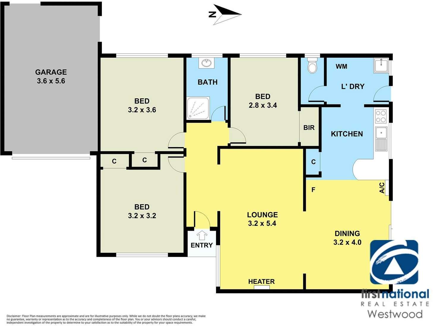 Floorplan of Homely unit listing, 3/33 Pigeon Street, Werribee VIC 3030