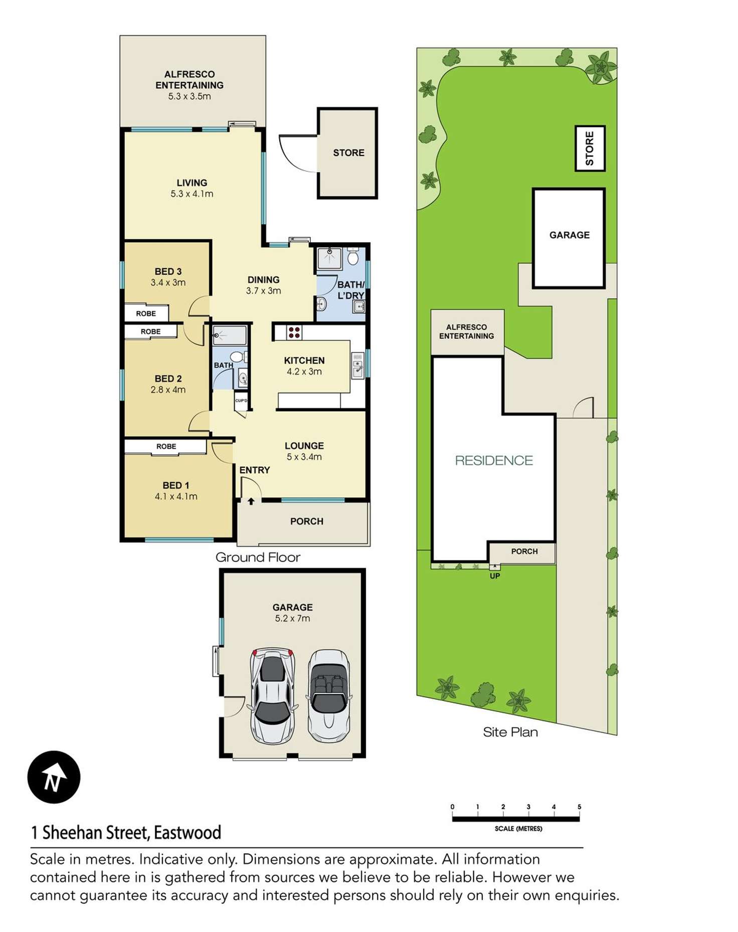 Floorplan of Homely house listing, 1 Sheehan Street, Eastwood NSW 2122