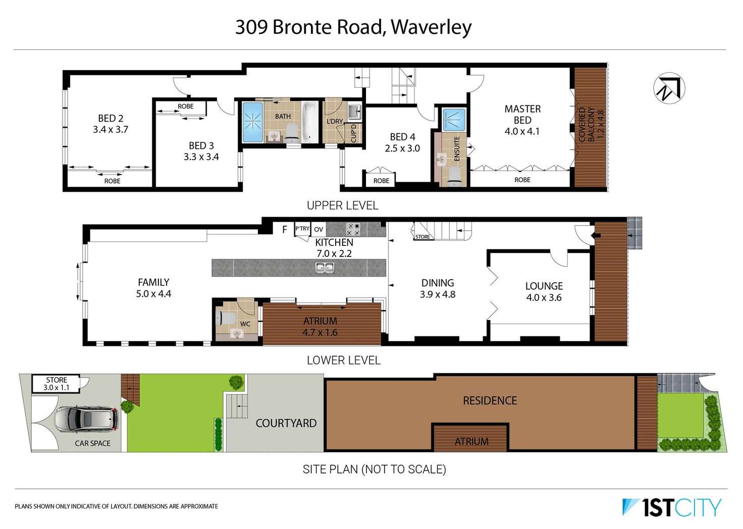 Floorplan of Homely house listing, 309 Bronte Road, Waverley NSW 2024