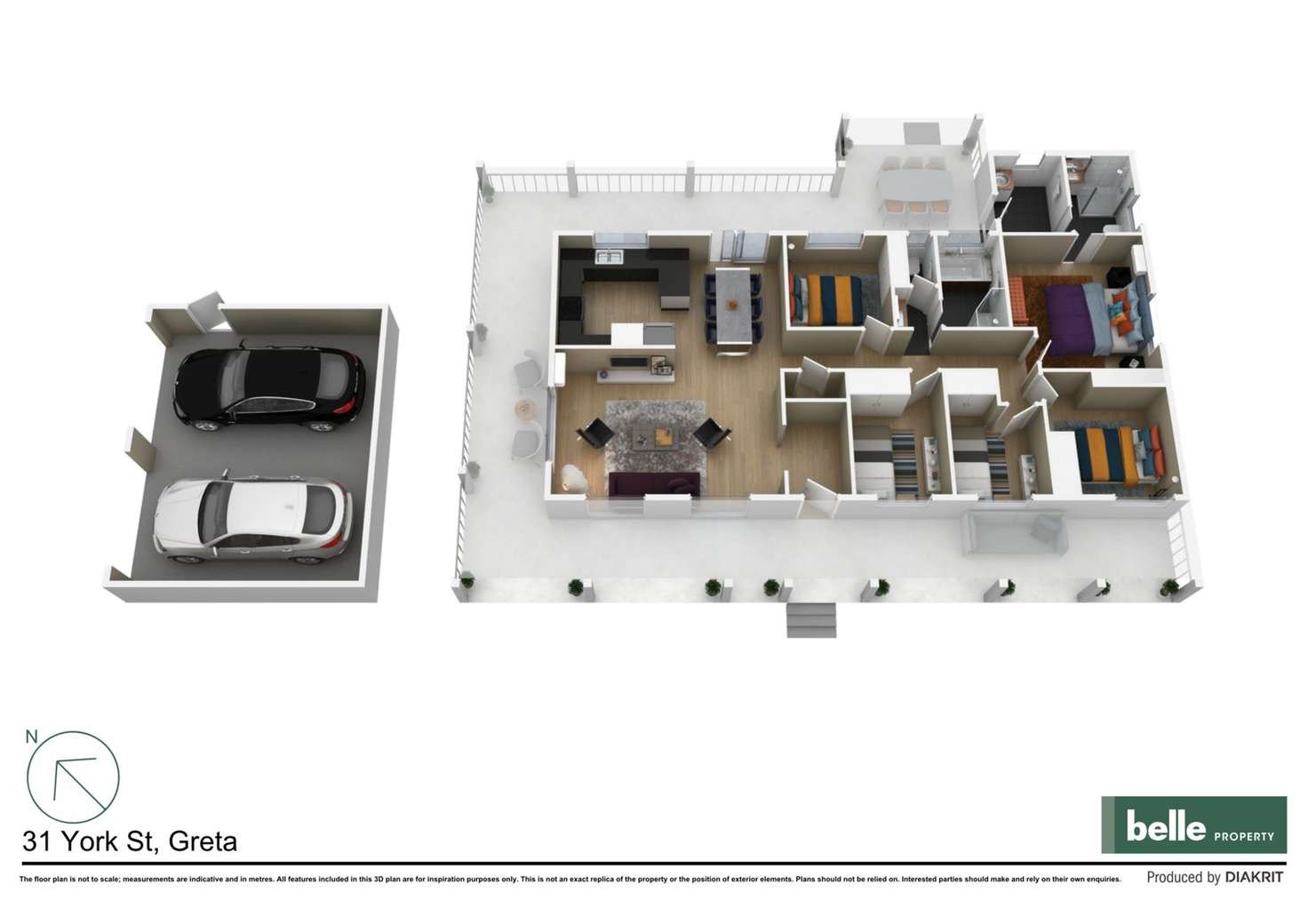 Floorplan of Homely house listing, 31 York Street, Greta NSW 2334