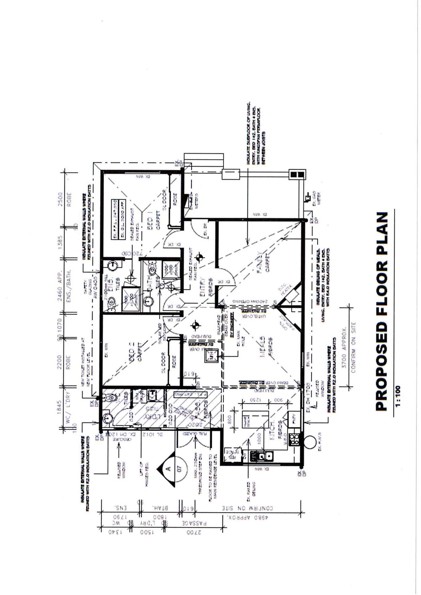 Floorplan of Homely house listing, 273 Eaglehawk Road, California Gully VIC 3556