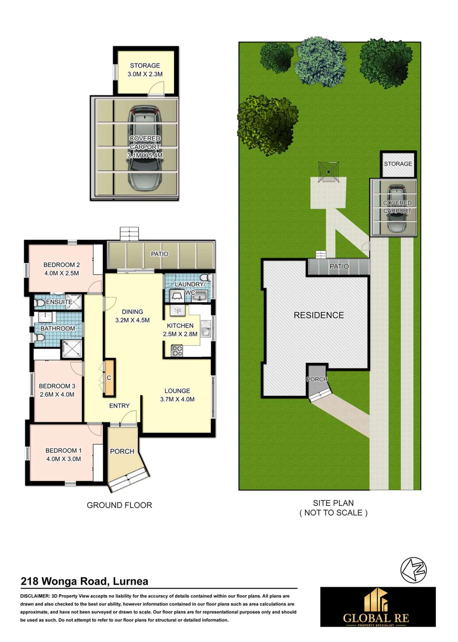 Floorplan of Homely house listing, 218 Wonga Road, Lurnea NSW 2170