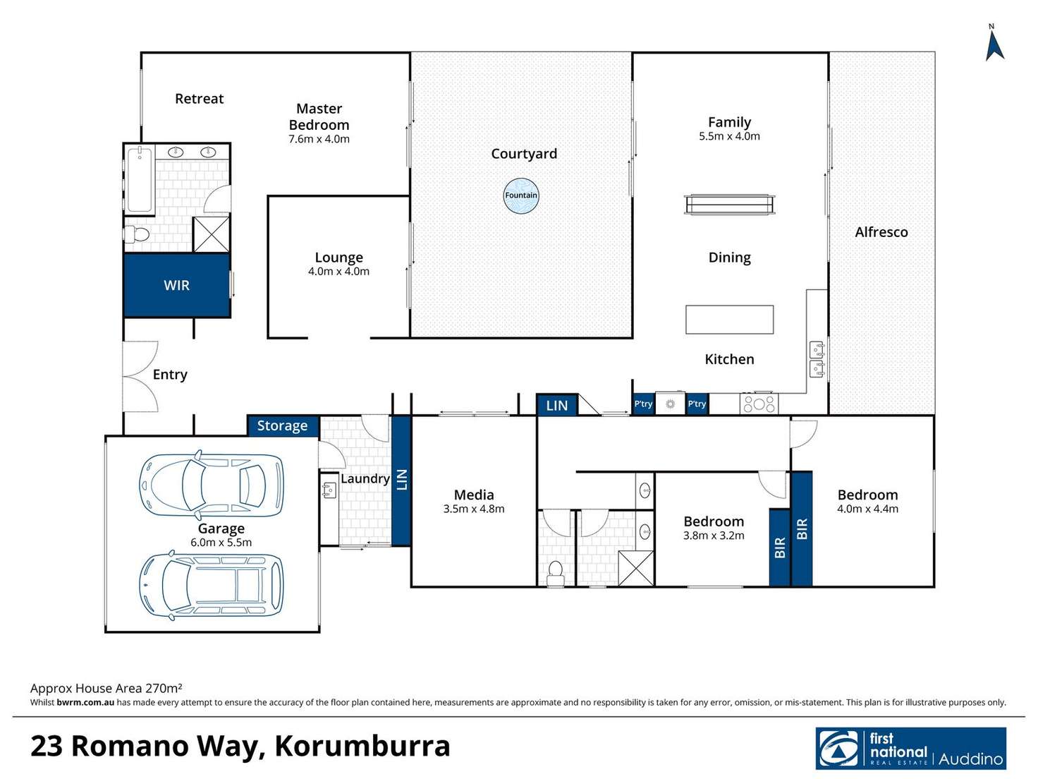 Floorplan of Homely house listing, 23 Romano Way, Korumburra VIC 3950