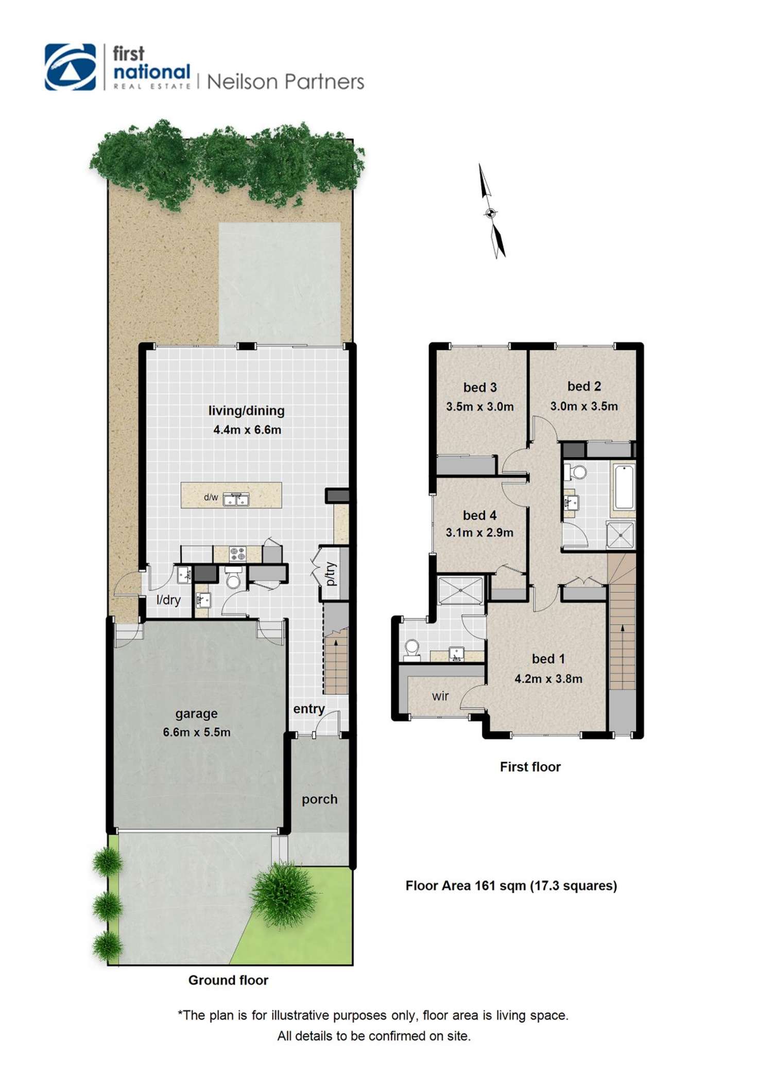 Floorplan of Homely townhouse listing, 25/23 Atlantic Drive, Pakenham VIC 3810