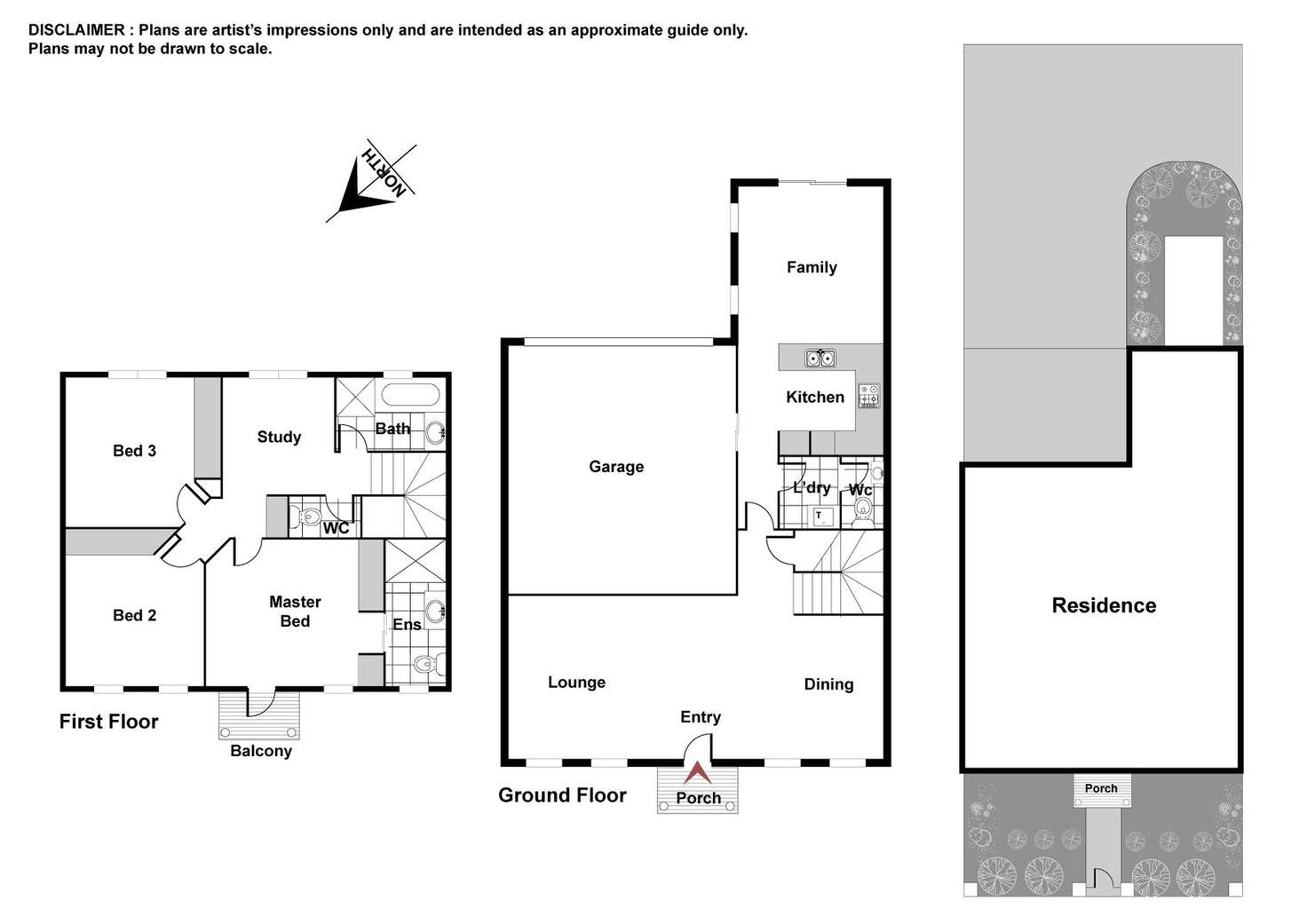 Floorplan of Homely townhouse listing, 12/1-5 Goldman Street, Bruce ACT 2617