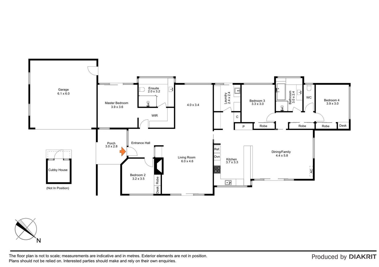 Floorplan of Homely house listing, 4 Jacksons Creek Way, Gisborne VIC 3437