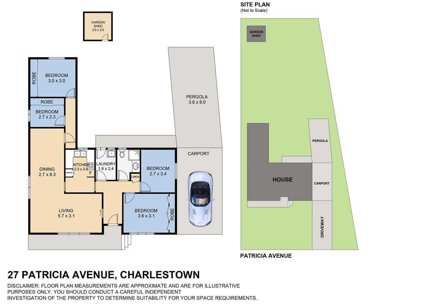 Floorplan of Homely house listing, 27 Patricia Avenue, Charlestown NSW 2290
