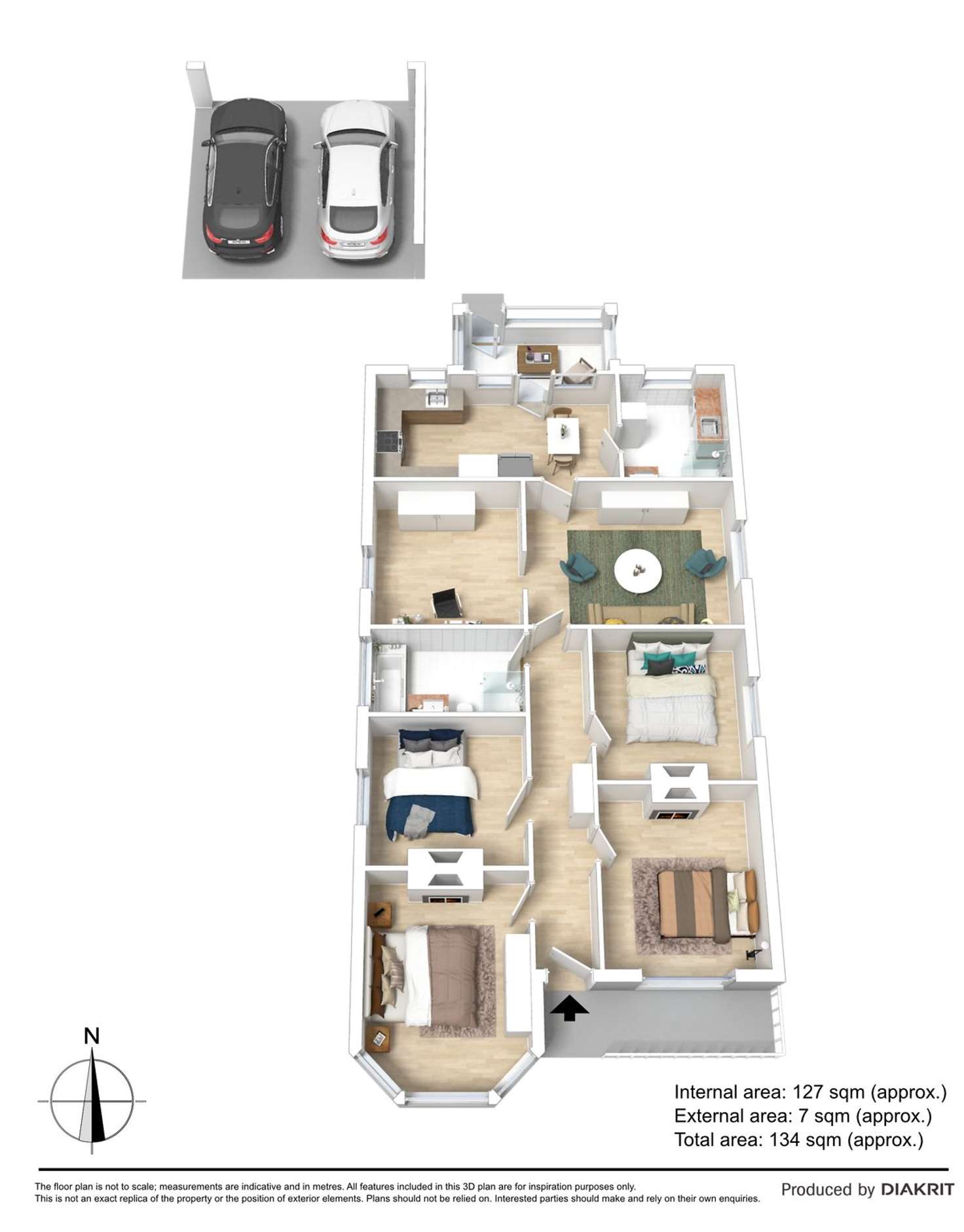 Floorplan of Homely house listing, 109 Holmes Road, Moonee Ponds VIC 3039