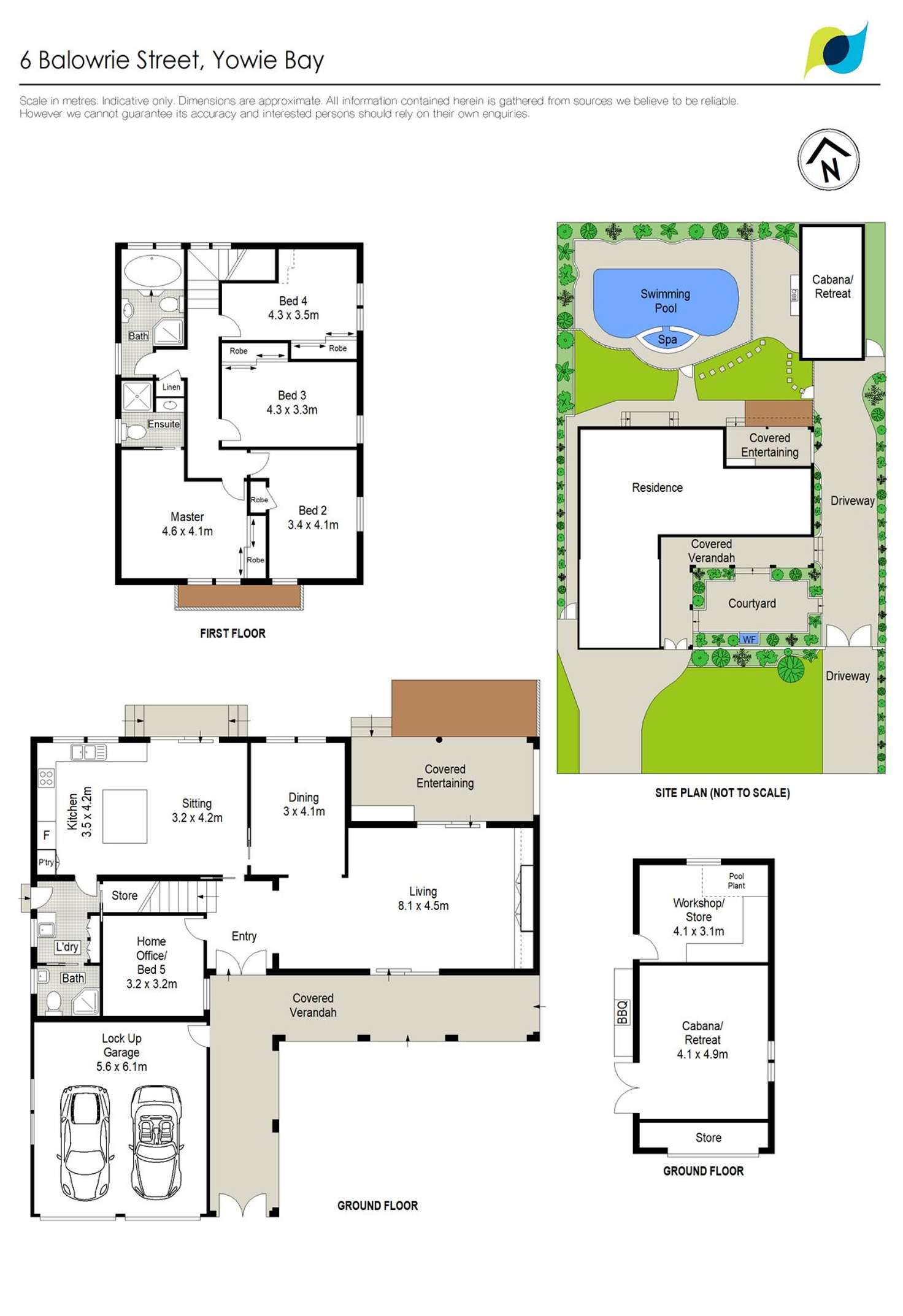 Floorplan of Homely house listing, 6 Balowrie Street, Yowie Bay NSW 2228