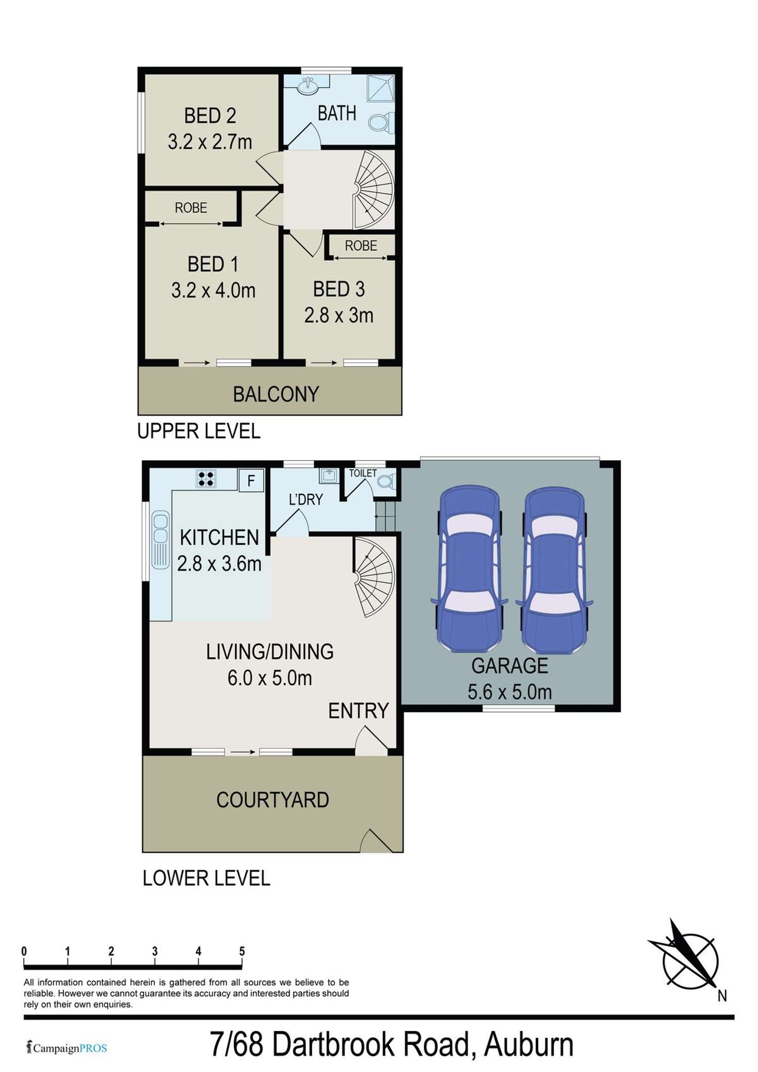 Floorplan of Homely unit listing, 7/68-70 Dartbrook Road, Auburn NSW 2144