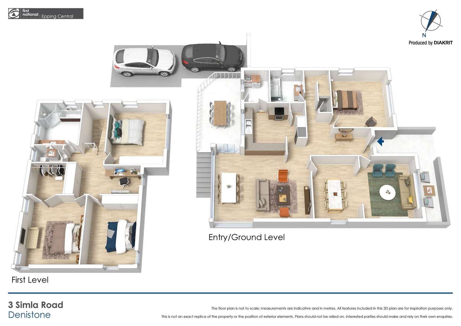 Floorplan of Homely house listing, 3 Simla Road, Denistone NSW 2114