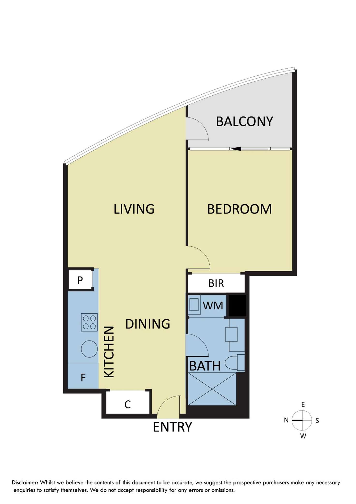 Floorplan of Homely apartment listing, 1103/231 Harbour Esplanade, Docklands VIC 3008