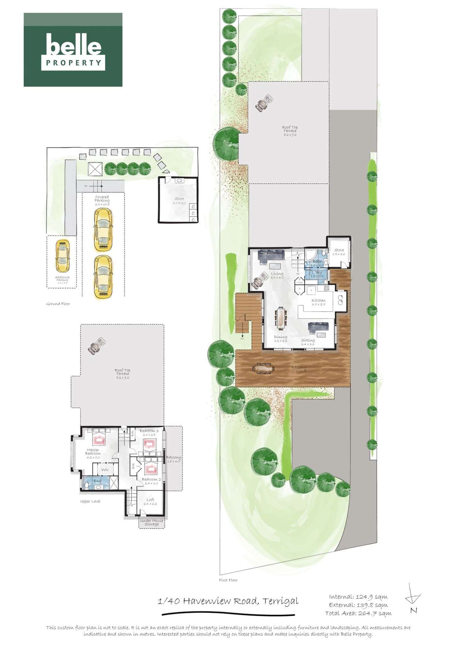 Floorplan of Homely apartment listing, 1/40 Havenview Road, Terrigal NSW 2260