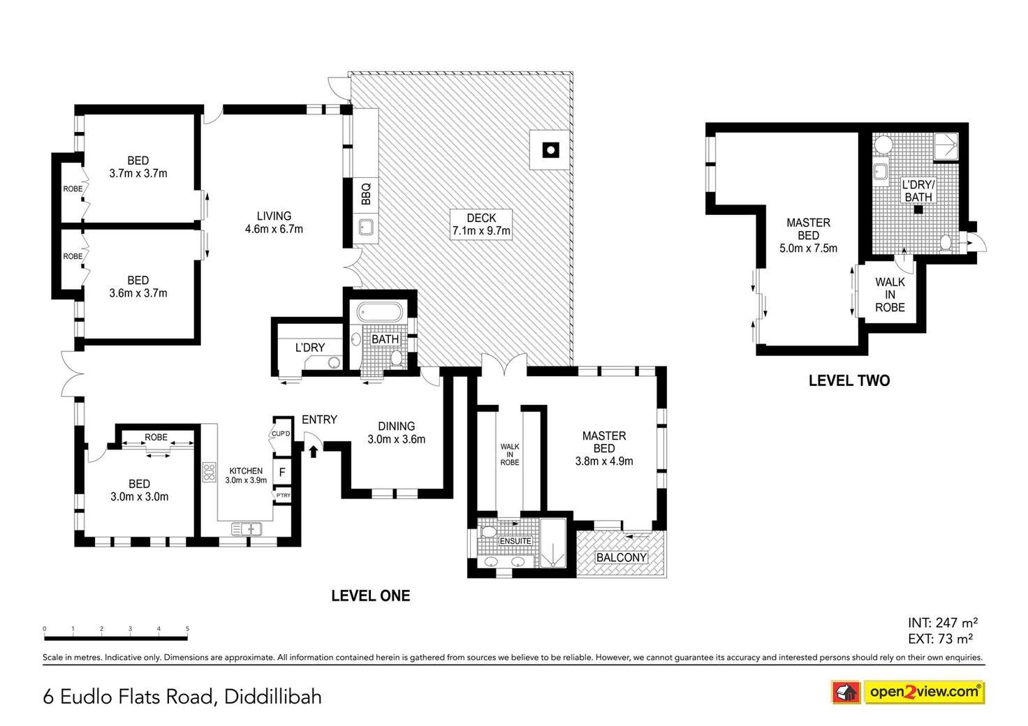 Floorplan of Homely house listing, 6 Eudlo Flats Road, Kiels Mountain QLD 4559