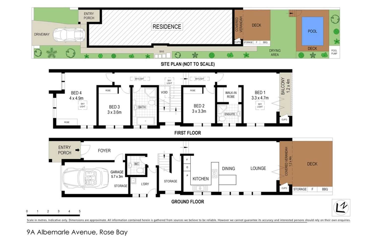 Floorplan of Homely house listing, 9A Albemarle Avenue, Rose Bay NSW 2029