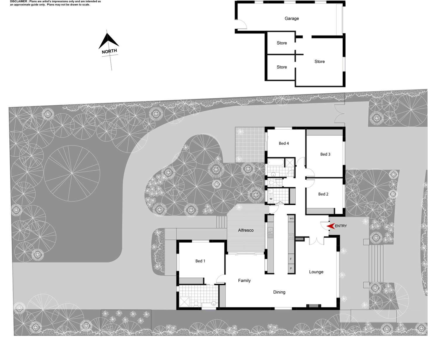 Floorplan of Homely house listing, 49 Holmes Crescent, Campbell ACT 2612