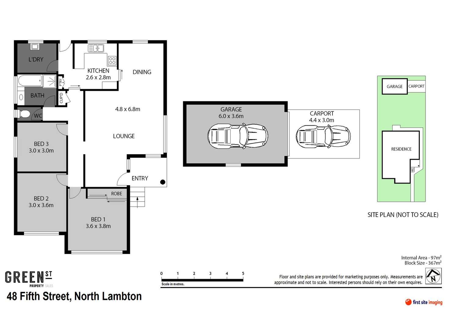 Floorplan of Homely house listing, 48 Fifth Street, North Lambton NSW 2299