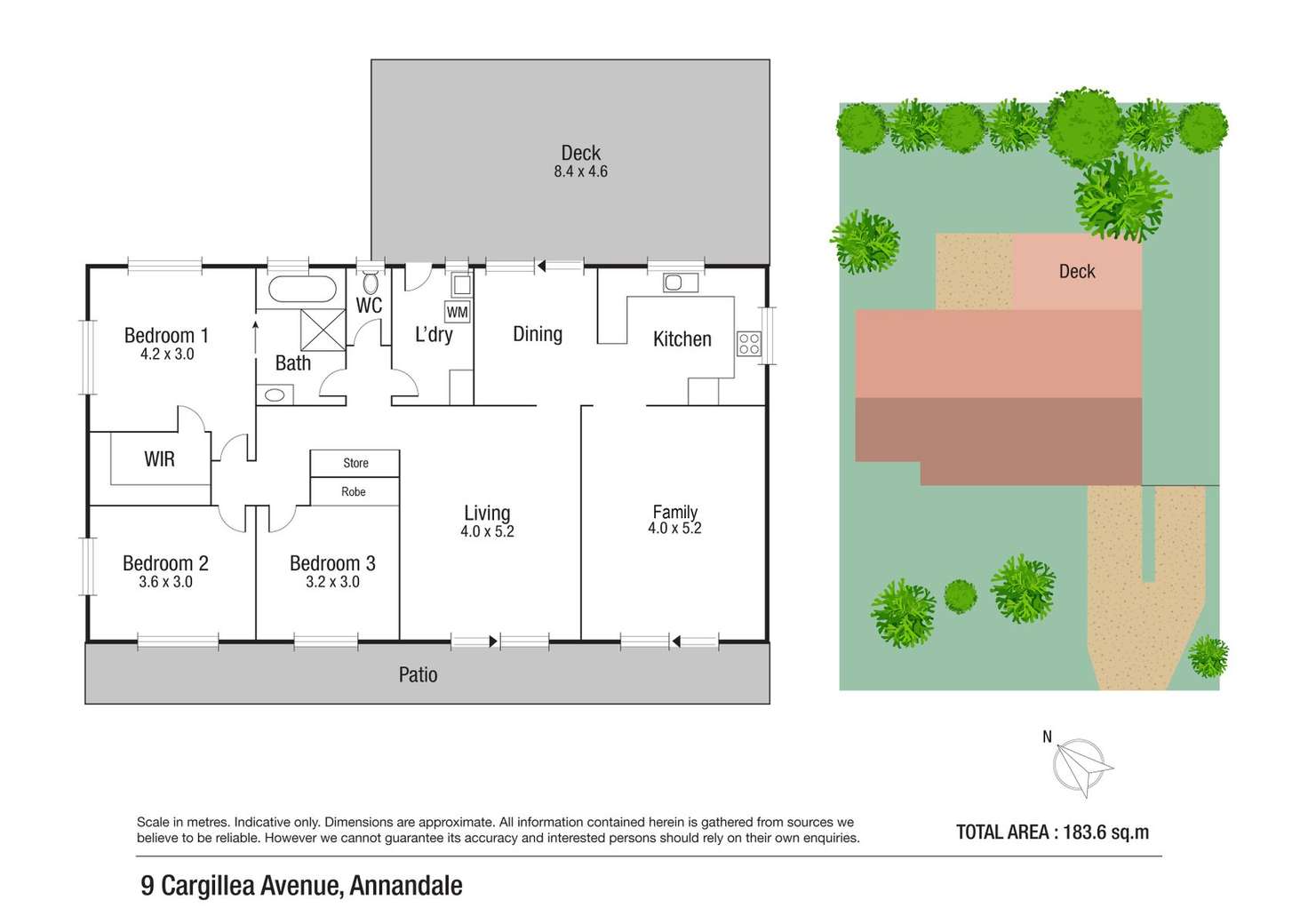 Floorplan of Homely house listing, 9 Cargillea Avenue, Annandale QLD 4814