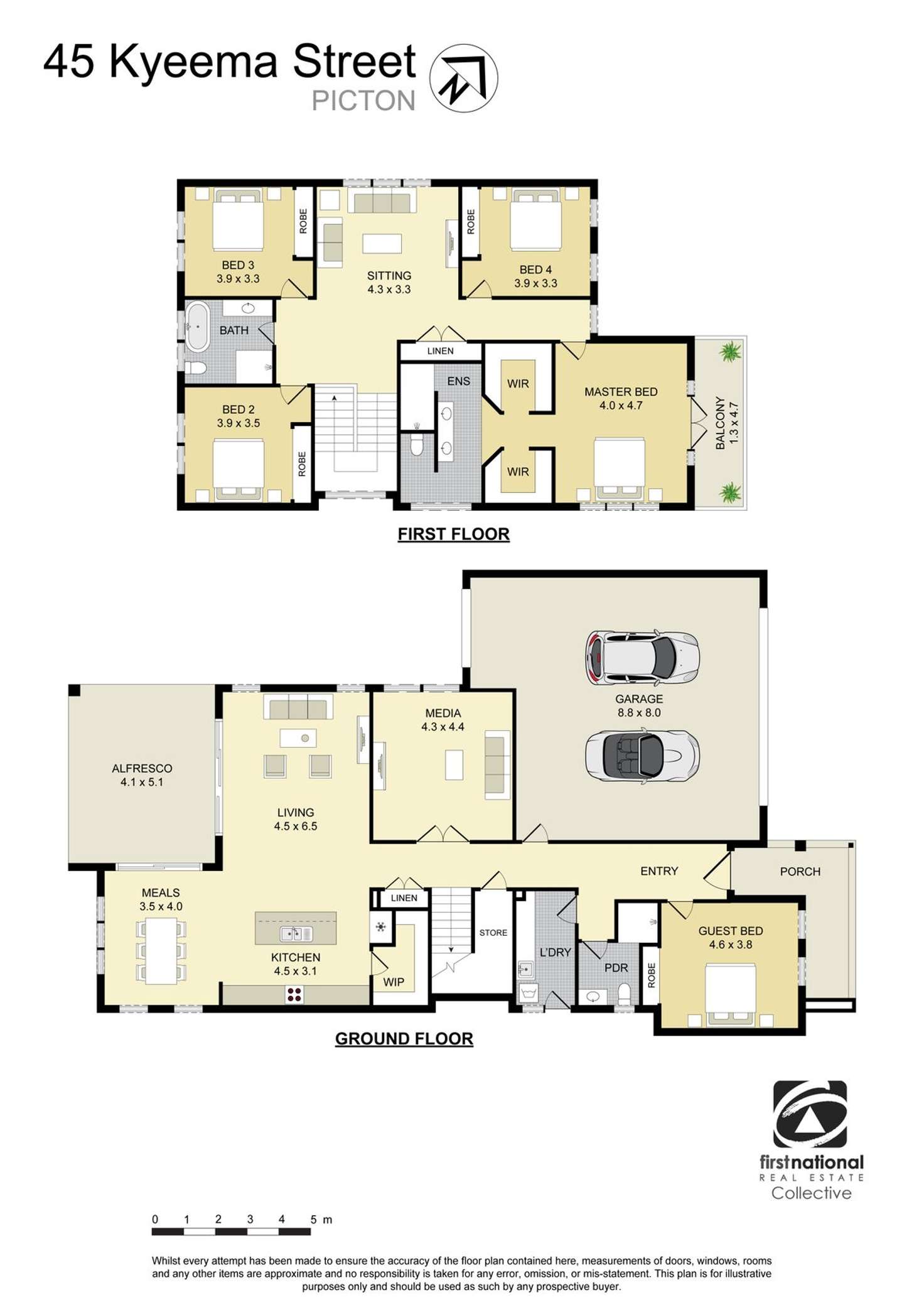Floorplan of Homely house listing, 45 Kyeema Street, Picton NSW 2571
