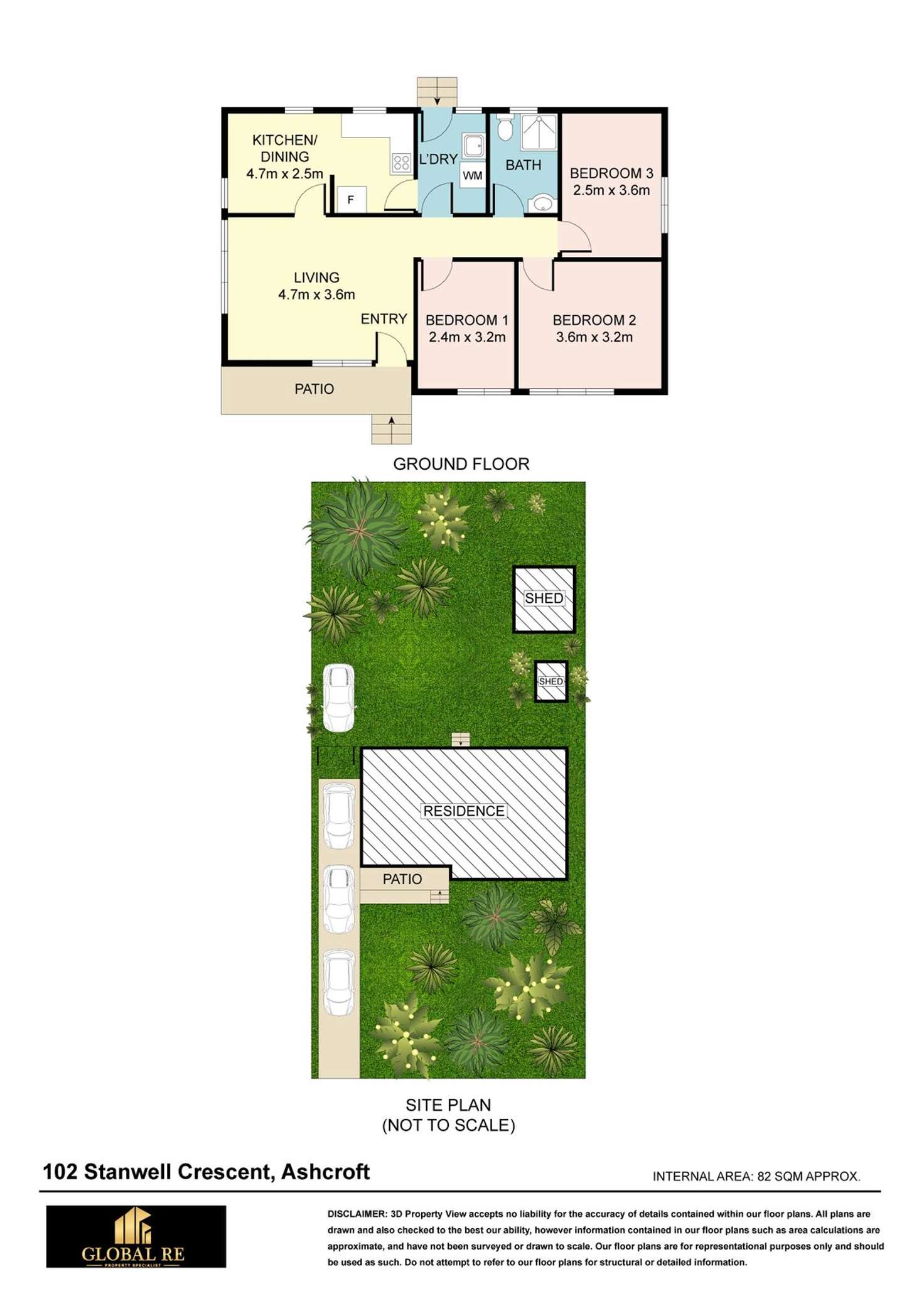 Floorplan of Homely house listing, 102 Stanwell Crescent, Ashcroft NSW 2168