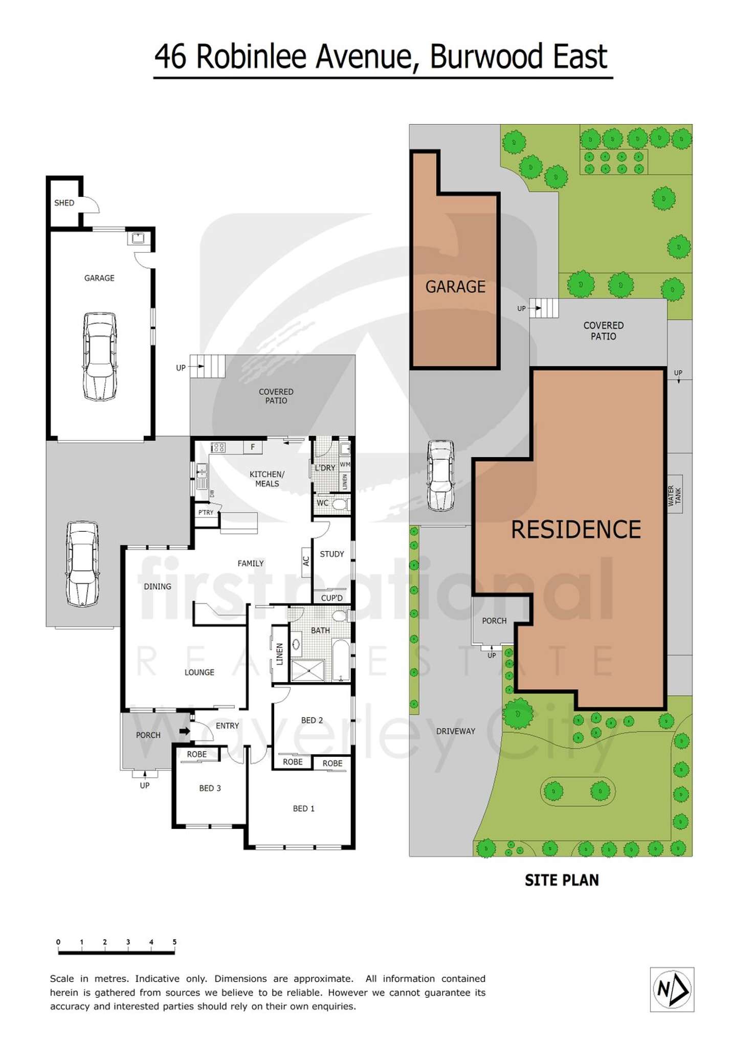 Floorplan of Homely house listing, 46 Robinlee Avenue, Burwood East VIC 3151