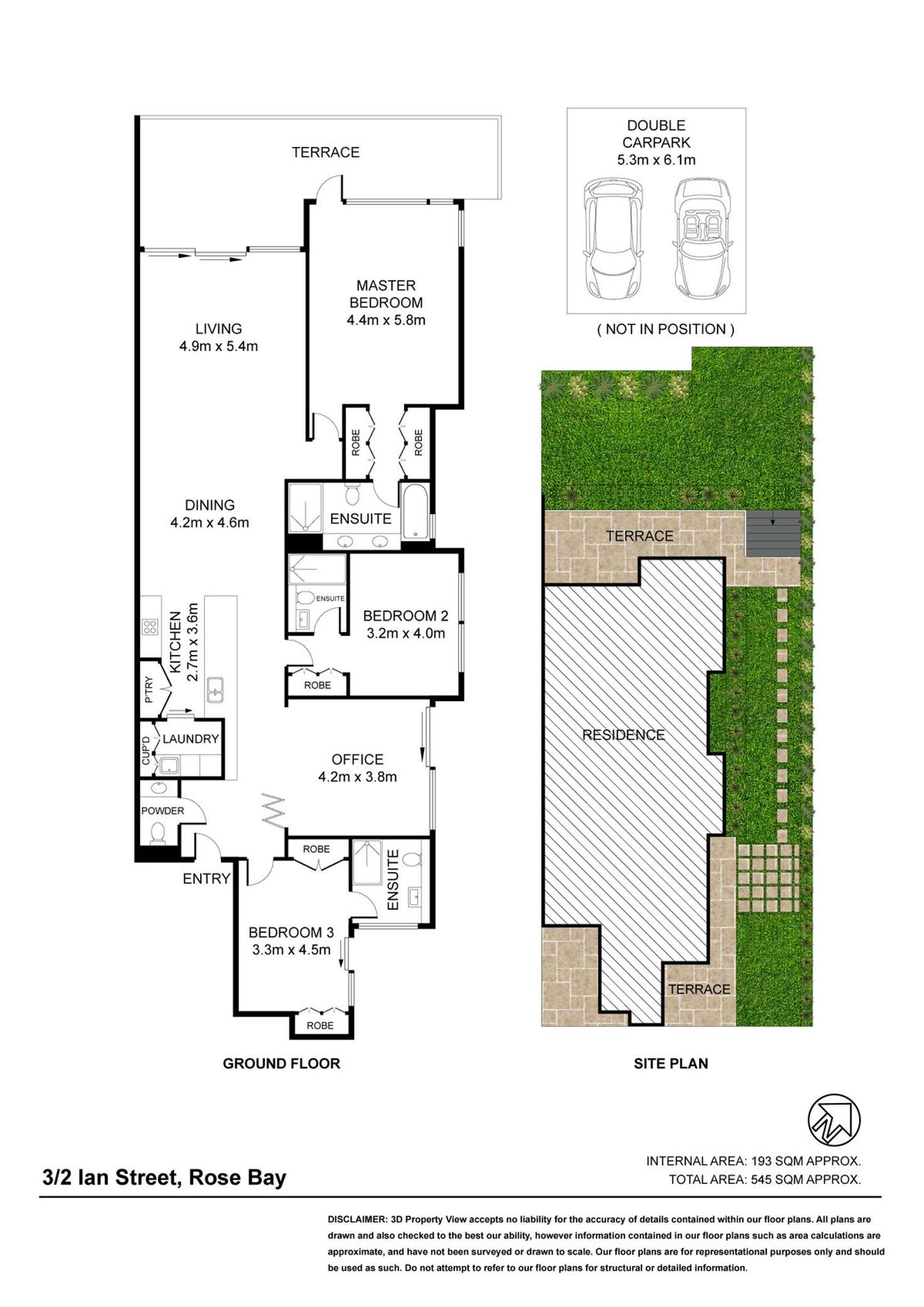 Floorplan of Homely apartment listing, 3/2 Ian Street, Rose Bay NSW 2029