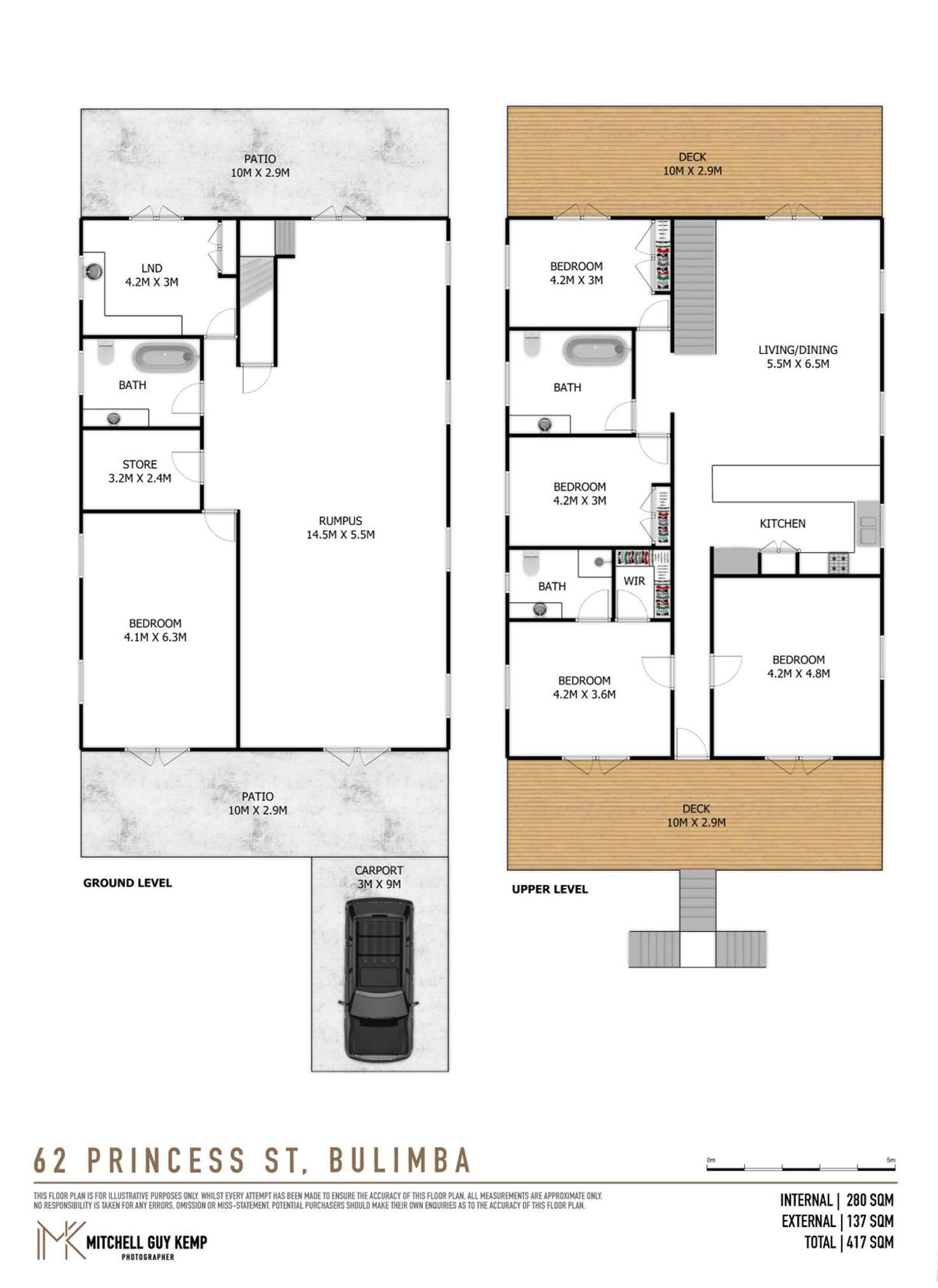 Floorplan of Homely house listing, 62 Princess Street, Bulimba QLD 4171