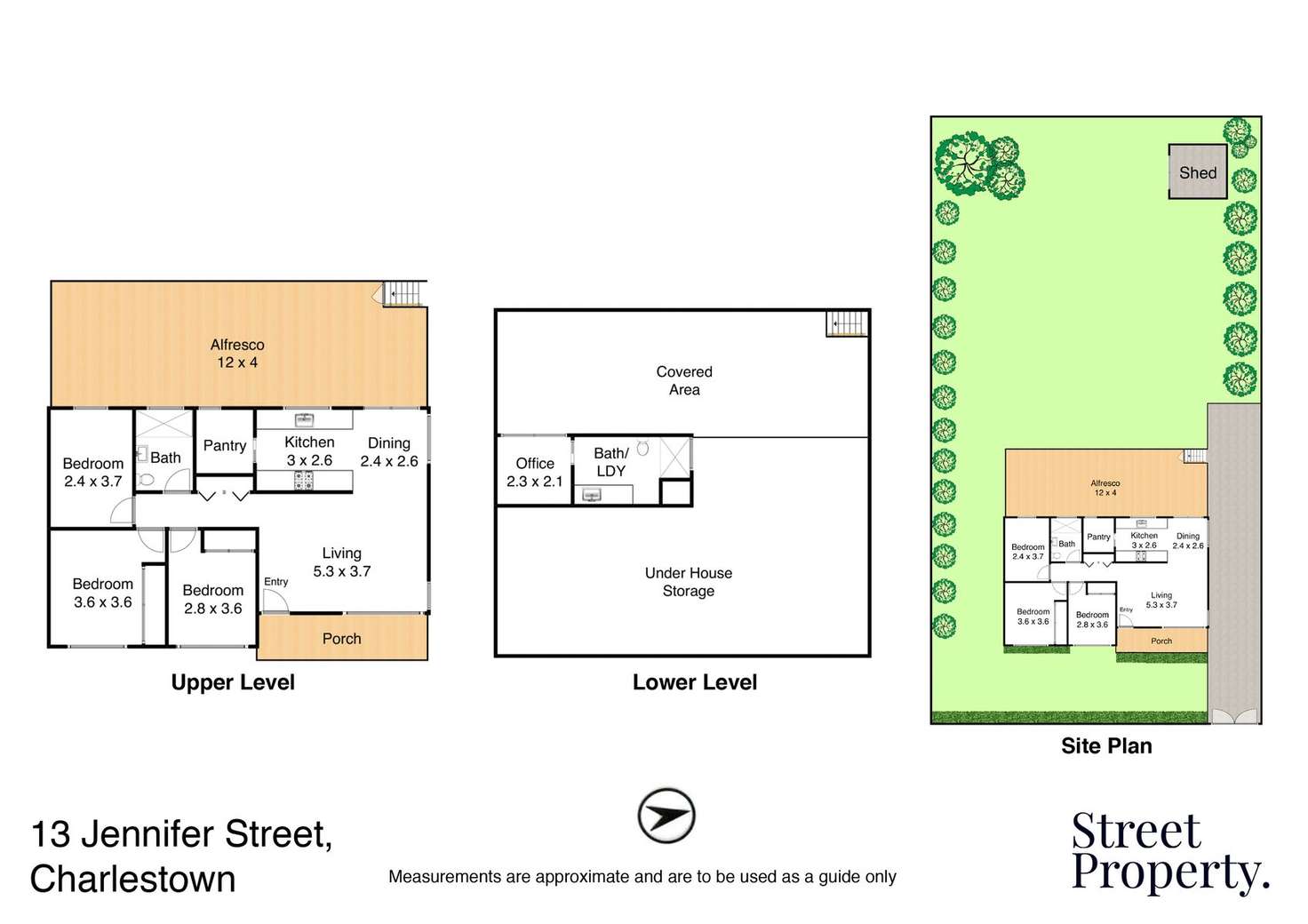 Floorplan of Homely house listing, 13 Jennifer Street, Charlestown NSW 2290